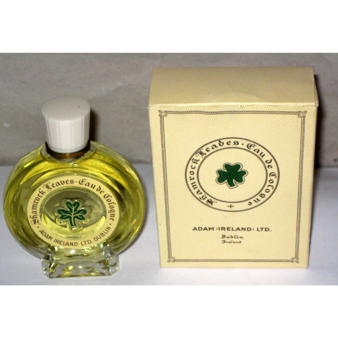 Vintage Adam LTD. Shamrock Leaves Eau De Cologne