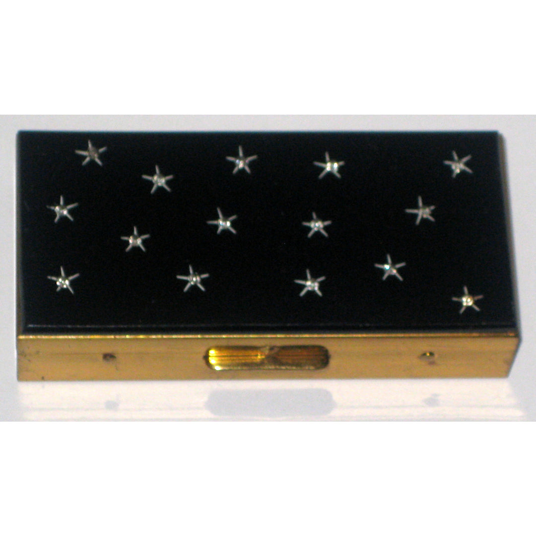 Vintage Stars & Rhinestones Cigarette Case